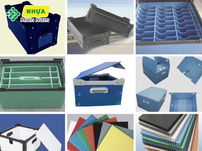 thùng nhựa Danpla làm từ nhựa polypropylene (PP)